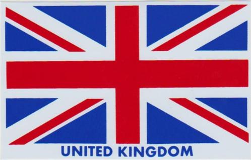 Union Jack [Engelse vlag] sticker #5, Motos, Accessoires | Autocollants, Envoi