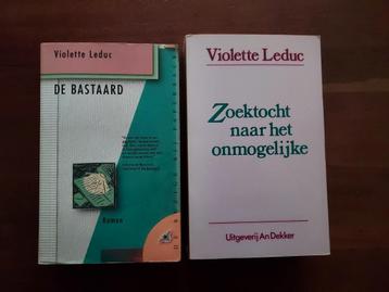 Violette Leduc -De bastaard + Zoektocht naar het onmogelijke