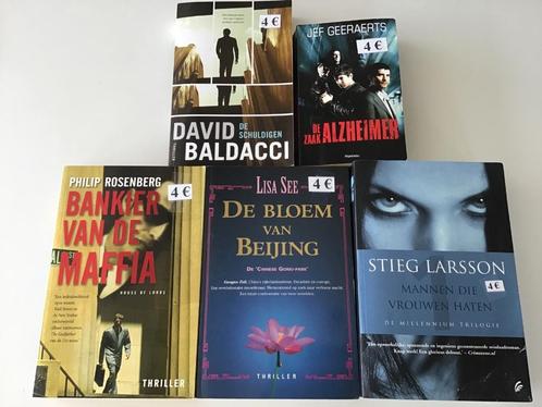 8 thrillers à 4 euros par thriller, Livres, Thrillers, Comme neuf, Enlèvement ou Envoi