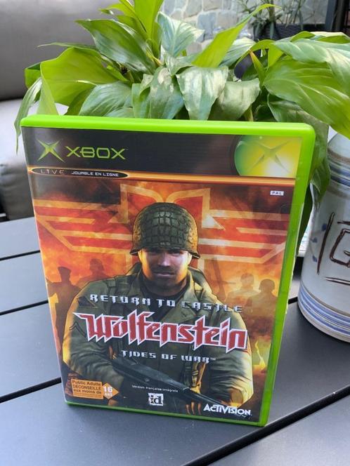 Xbox-game Keer terug naar kasteel Wolfenstein, Games en Spelcomputers, Games | Xbox Original, Zo goed als nieuw, Vechten, 2 spelers