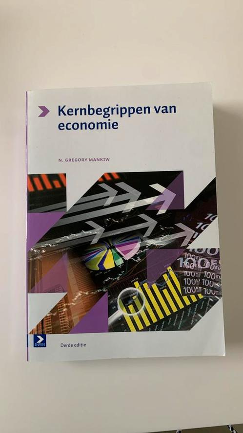 N.G. Mankiw - Kernbegrippen van economie, Livres, Livres scolaires, Comme neuf, Économie, Enlèvement ou Envoi