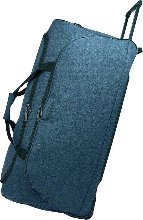 Grand sac à roulettes Bordlite Leeds 78cm, 96L, bleu, neuf, Bijoux, Sacs & Beauté, Sacs | Sacs de voyage & Petits Sacs de voyage