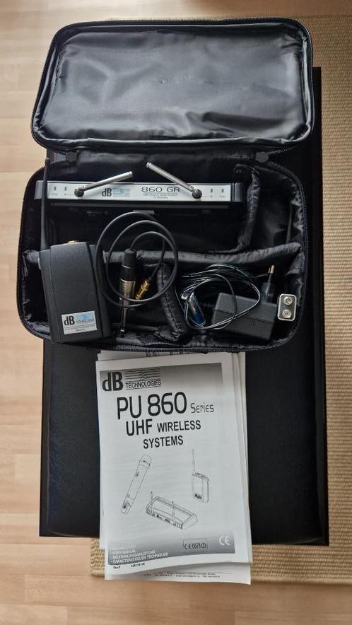 dB Technologies PU 860 G Draadloos instrument systeem., Muziek en Instrumenten, Versterkers | Keyboard, Monitor en PA, Zo goed als nieuw