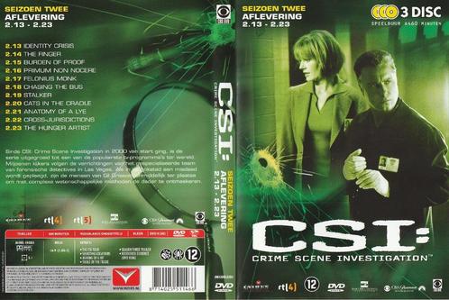 CSI: seizoen 2, CD & DVD, DVD | TV & Séries télévisées, Comme neuf, Thriller, Coffret, À partir de 12 ans, Enlèvement ou Envoi