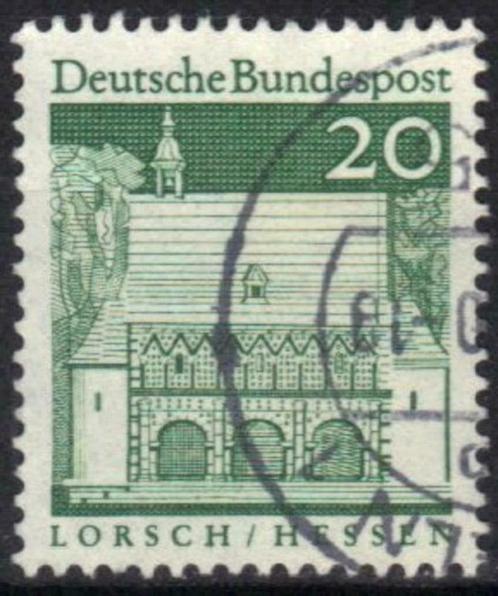 Duitsland Bundespost 1967-1969 - Yvert 392 - Gebouwen (ST), Timbres & Monnaies, Timbres | Europe | Allemagne, Affranchi, Envoi