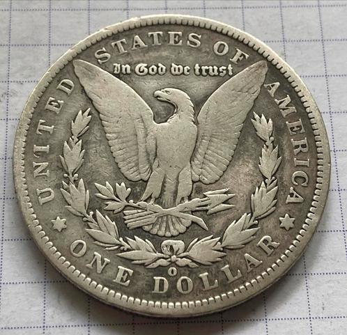 Argent 1 Dollar Morgan 1889-O, États-Unis, Timbres & Monnaies, Monnaies | Europe | Monnaies non-euro, Monnaie en vrac, Autres pays