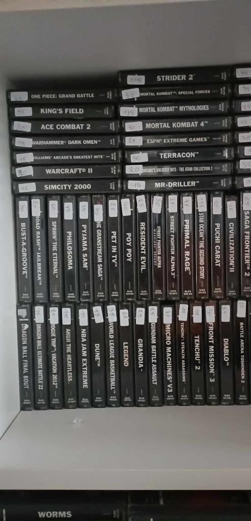 PS1 top games, vrijwel alles CiB in nette staat!, Consoles de jeu & Jeux vidéo, Jeux | Sony PlayStation 1, Comme neuf, Autres genres