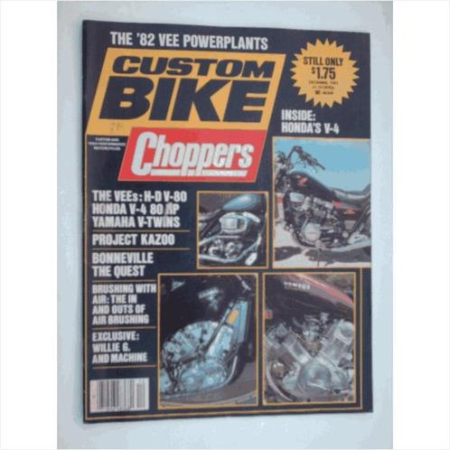 Costum Bike Choppers Tijdschrift 1981 #1 Engels, Boeken, Auto's | Folders en Tijdschriften, Gelezen, Ophalen of Verzenden