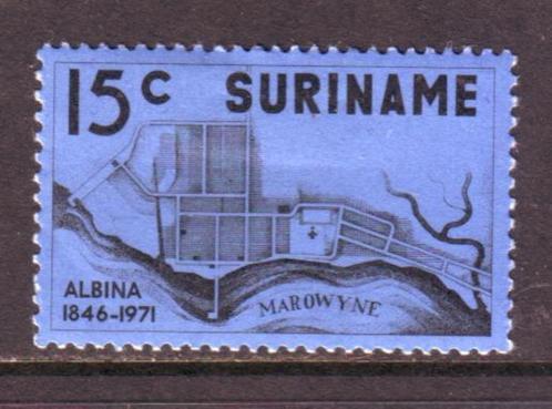Postzegels Suriname tussen nr. 574 en LP34, Timbres & Monnaies, Timbres | Surinam, Affranchi, Enlèvement ou Envoi