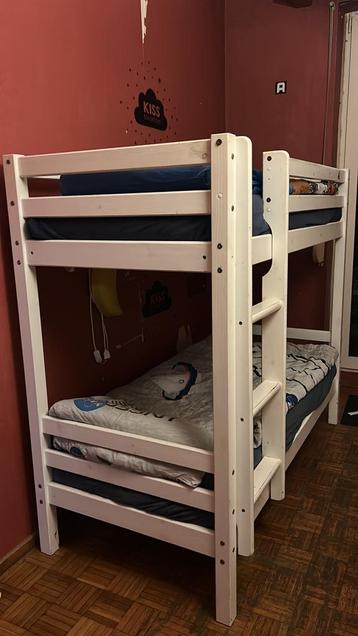 GRATIS! Degelijk junior stapelbed 170*80 in heel goede staat