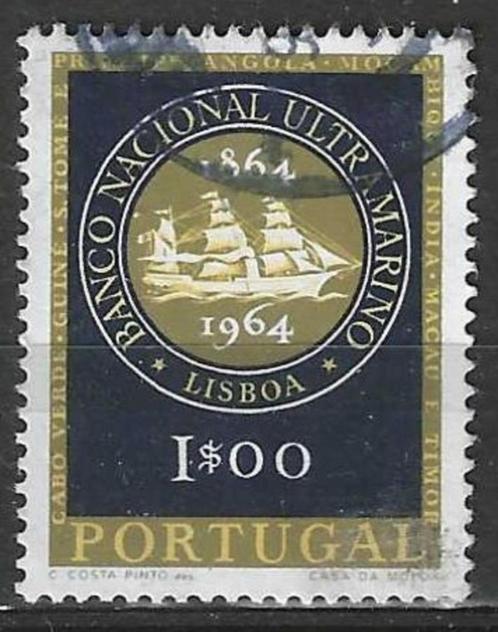 Portugal 1964 - Yvert 938 - Nationale Overzeese Bank (ST), Timbres & Monnaies, Timbres | Europe | Autre, Affranchi, Portugal, Envoi