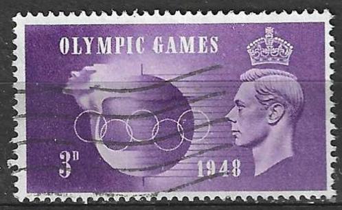 Groot-Brittannie 1948 - Yvert 242 - Olympische Spelen   (ST), Postzegels en Munten, Postzegels | Europa | UK, Gestempeld, Verzenden