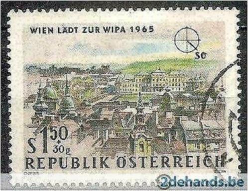 Oostenrijk 1964 - Yvert 1008 - Postzegeltentoonstelling (ST), Timbres & Monnaies, Timbres | Europe | Autriche, Affranchi, Envoi