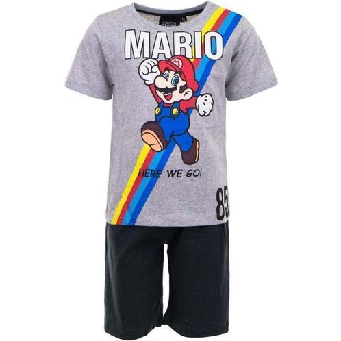 Super Mario Shortama - Here we Go - Maat 104, Kinderen en Baby's, Kinderkleding | Maat 104, Nieuw, Jongen of Meisje, Nacht- of Onderkleding