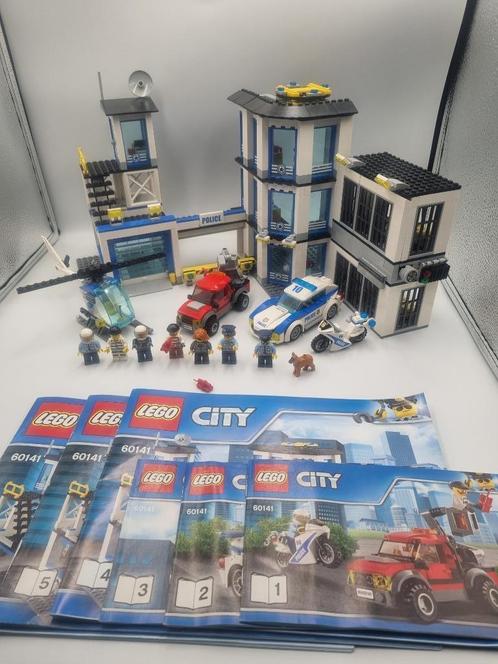 Lego City 60141 Poste de police, Enfants & Bébés, Jouets | Duplo & Lego, Comme neuf, Lego, Ensemble complet, Enlèvement ou Envoi