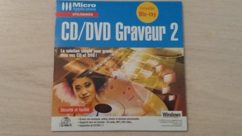 logiciel cd/dvd graveur 2 compatible blu-ray, Informatique & Logiciels, Logiciel Audio, Neuf, Windows, Enlèvement ou Envoi
