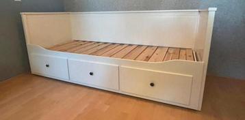 Ikea Hemnes bedbank uitschuifbaar bed