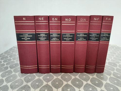 7 woordenboeken H.D.Tjeenk Willink BV Groningen, Livres, Dictionnaires, Comme neuf, Autres langues, Enlèvement