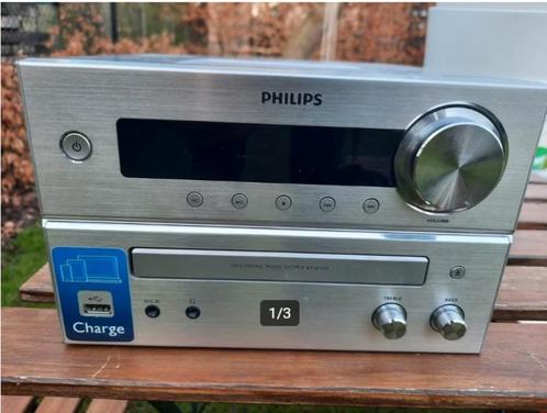 Philips stereoketen BTD7170 (zonder speakers), TV, Hi-fi & Vidéo, Chaîne Hi-fi, Utilisé, Lecteur CD, Lecteur DVD, Tuner ou Radio