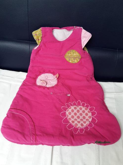 Mooie roze slaapzak van Lilliputiens, 60 cm, als nieuw, Enfants & Bébés, Couvertures, Sacs de couchage & Produits pour emmailloter