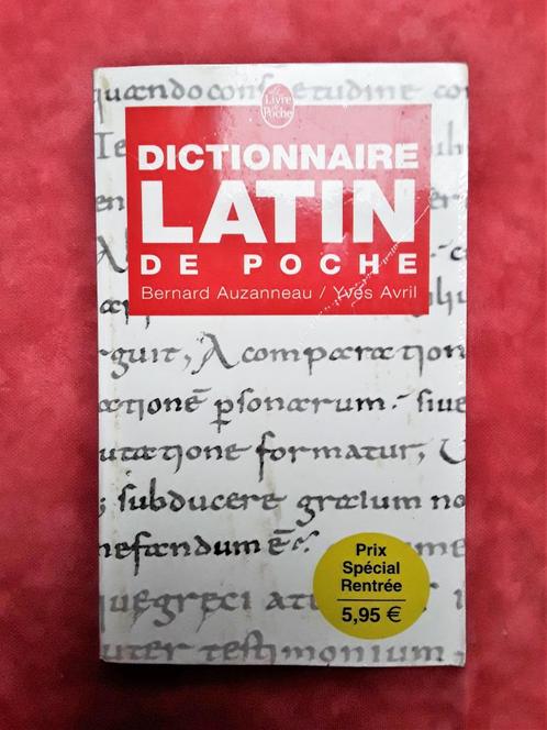 Livres scolaires : Dictionnaire Latin & Nouveau Testament, Livres, Livres scolaires, Utilisé, Latin, Secondaire, Enlèvement