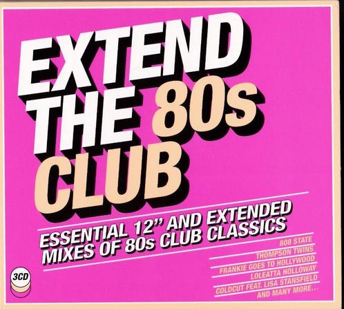Extended the 80s Club 12" Mixes, CD & DVD, CD | Pop, Comme neuf, 1980 à 2000, Coffret, Enlèvement ou Envoi