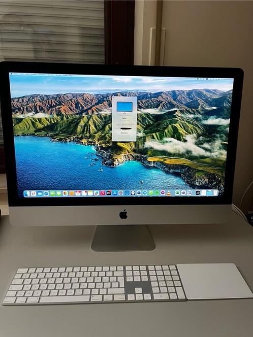 iMac 27 inch 2020 3,3GHz 6-core Intel Core i5 32gb ram 1tb S, Informatique & Logiciels, Apple Desktops, Utilisé, iMac, SSD, 3 à 4 Ghz