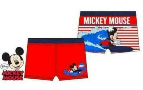 Mickey Mouse Zwembroek Rood - Maat 98 - Disney, Kinderen en Baby's, Kinderkleding | Maat 98, Nieuw, Jongen, Sport- of Zwemkleding