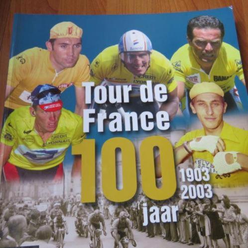 boek: Tour de France 1903-2003/100 jaar(gratis CD)/tourgidse, Livres, Livres de sport, Comme neuf, Course à pied et Cyclisme, Envoi