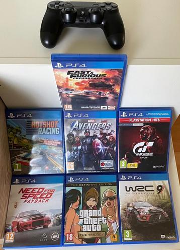 Ps 4 games + controller