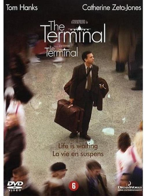 The terminal met Tom Hanks, Catherine Zeta-Jones,, CD & DVD, DVD | Drame, Comme neuf, Drame, À partir de 6 ans, Enlèvement ou Envoi