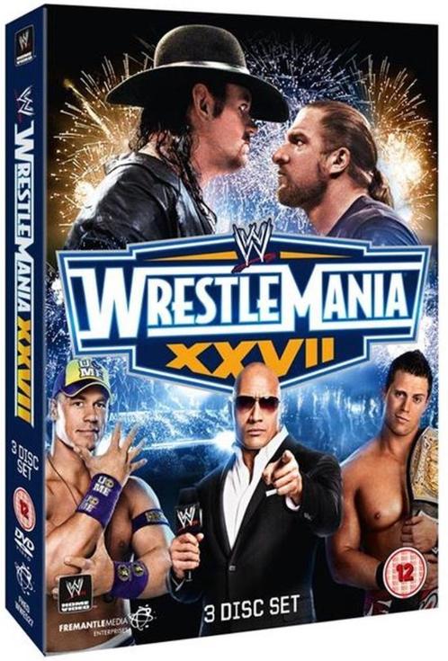 WWE Wrestlemania 27 (Nieuw in plastic), CD & DVD, DVD | Sport & Fitness, Neuf, dans son emballage, Autres types, Sport de combat