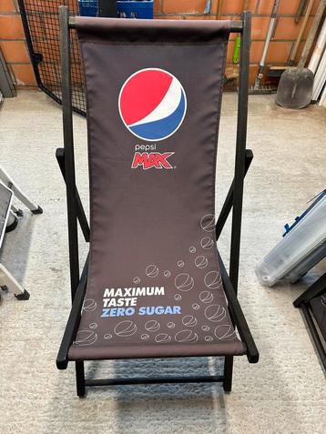 4x Pepsi Max ligstoel 