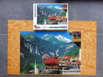 Puzzle 1000 pièces Clementoni - Alpes autrichiennes