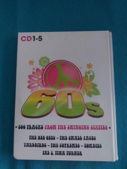 Box 5 CD - 200 nummers uit de Shinging Sixties, Cd's en Dvd's, Cd's | Verzamelalbums, Zo goed als nieuw, Pop, Boxset, Ophalen of Verzenden