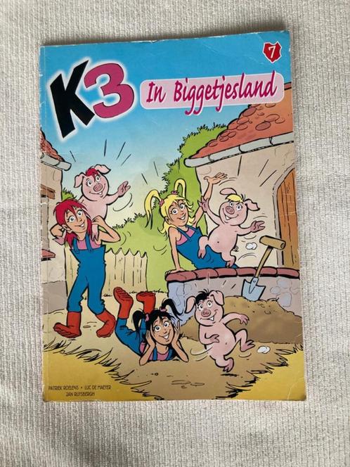 K3 Strip Biggetjesland Biggetjes Nederlands Plopsaland, Boeken, Stripverhalen, Gelezen, Eén stripboek, Ophalen of Verzenden
