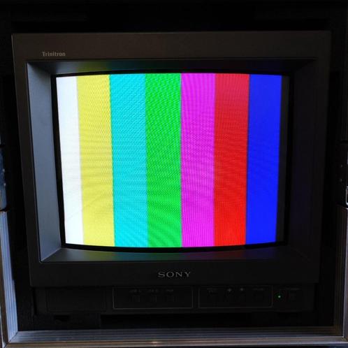 Sony PVM-14N2E CRT Trinitron-kleurenvideomonitor, Audio, Tv en Foto, Vintage Televisies, Gebruikt, Minder dan 40 cm, Sony, Ophalen