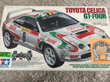 Vintage Tamiya Toyota Celica GT-FOUR 1/10 RC auto RTR