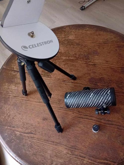 Celestron Telescope Firstscope + gratis Vanguard tripod, Audio, Tv en Foto, Optische apparatuur | Telescopen, Zo goed als nieuw