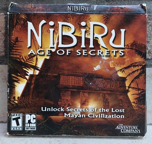 2 CD-Rom en excellent état - Jeu PC - NiBiru -Age of Secret, Consoles de jeu & Jeux vidéo, Jeux | PC, Comme neuf, Aventure et Action