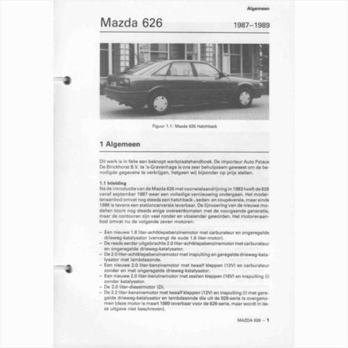Mazda 626 Vraagbaak losbladig 1987-1989 #2 Nederlands, Livres, Autos | Livres, Utilisé, Mazda, Enlèvement ou Envoi