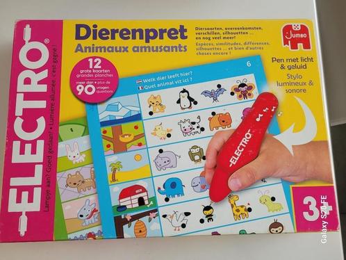 Jumbo Electro Wonderpen Dierenpret 3+, Enfants & Bébés, Jouets | Éducatifs & Créatifs, Utilisé, Électronique, Découverte, Avec lumière