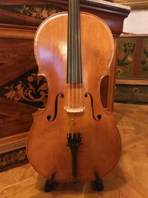 Cello Stradivarius model, Muziek en Instrumenten, Strijkinstrumenten | Cello's, Zo goed als nieuw, 4/4-cello, Ophalen