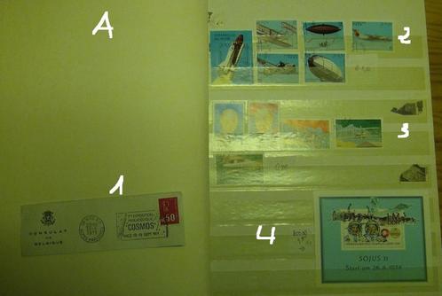Poststukken in verband met lucht- en ruimtevaart, Timbres & Monnaies, Timbres | Timbres thématiques, Affranchi, Autres thèmes