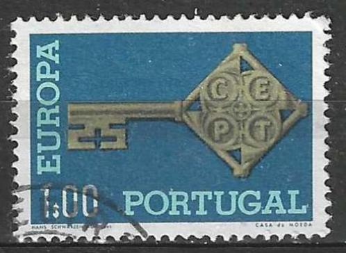 Portugal 1968 - Yvert 1032 - Europazegel (ST), Timbres & Monnaies, Timbres | Europe | Autre, Affranchi, Portugal, Envoi