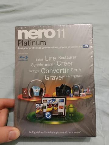 Nero 11 Platinum - Logiciel multimédia - neuf sous blister
