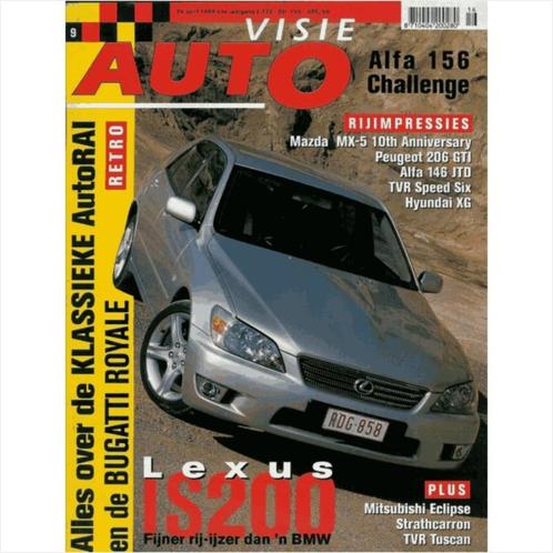 Autovisie Tijdschrift 1999 NR 09 #1 Nederlands, Boeken, Auto's | Folders en Tijdschriften, Gelezen, Ophalen of Verzenden