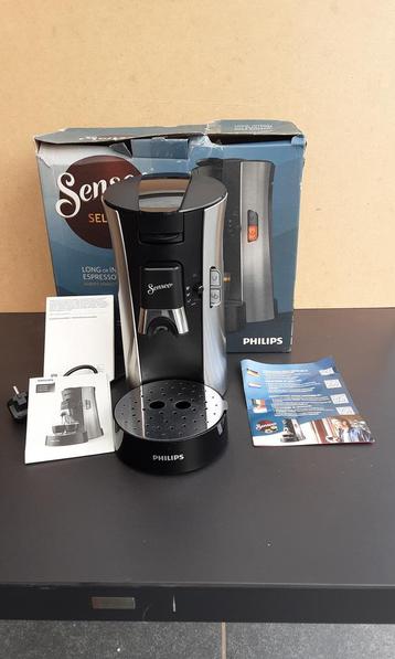 Cafetière, Philips Senseo, finition chromée