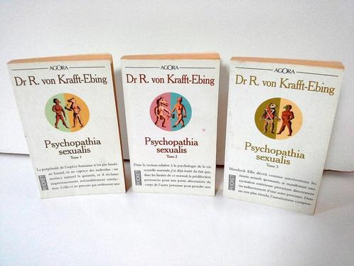 Dr von Krafft-Ebing - Psychopathia sexualis - 3 volumes, Livres, Psychologie, Utilisé, Enlèvement ou Envoi