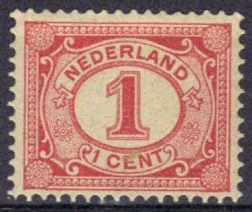 Nederland 1898-1923 - Yvert 66 - Cijfers (PF), Timbres & Monnaies, Timbres | Pays-Bas, Non oblitéré, Envoi